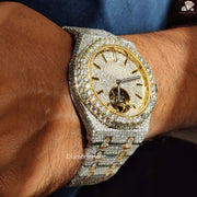 High-End Moissanite Timepiece
