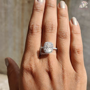 Beautiful Moissanite Engagement Ring