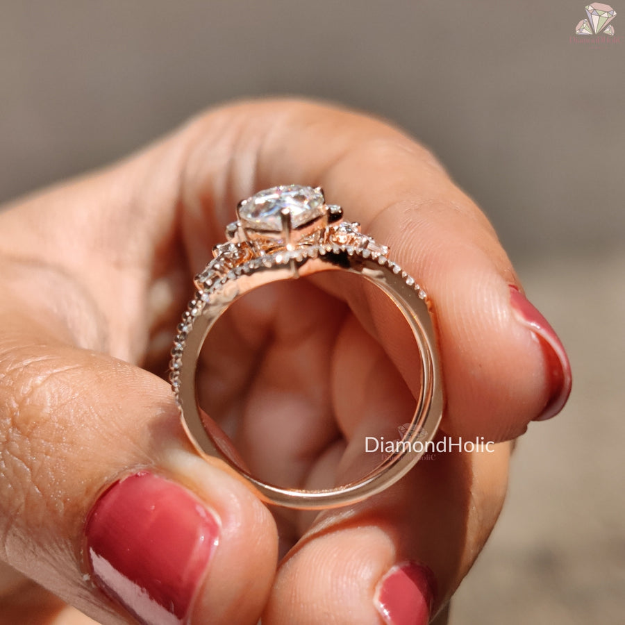 moissanite wedding sets