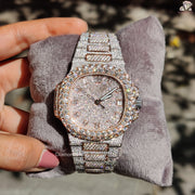 Round Cut Lab Grown Diamond Watch
