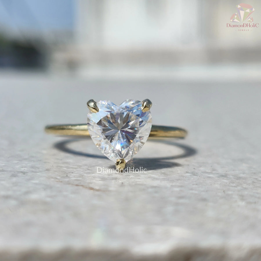 Moissanite Engagement Ring
