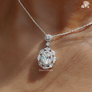 with chain, moissanite ring without chain,