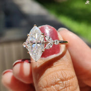 moissanite ring
