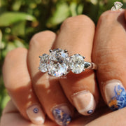 moissanite bridal jewelry