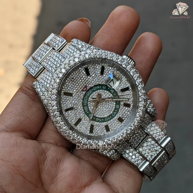 Custom Hip Hop Men’s Watch
