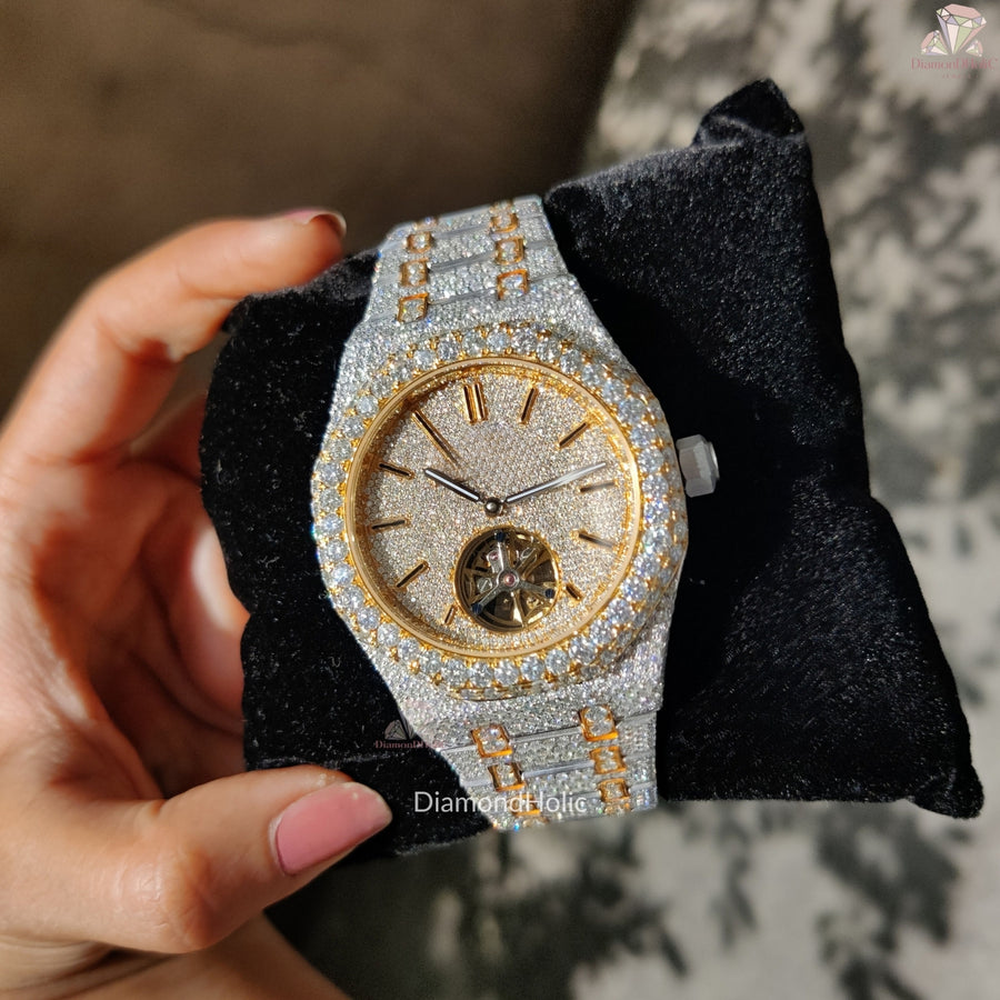 Elegant Moissanite Watch
