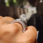 Luxury Baguette Cut Engagement Ring