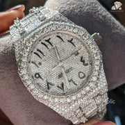 Full Iced Out Designer Men’s Watch
