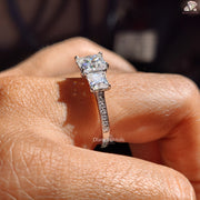 Elegant Moissanite Engagement Ring