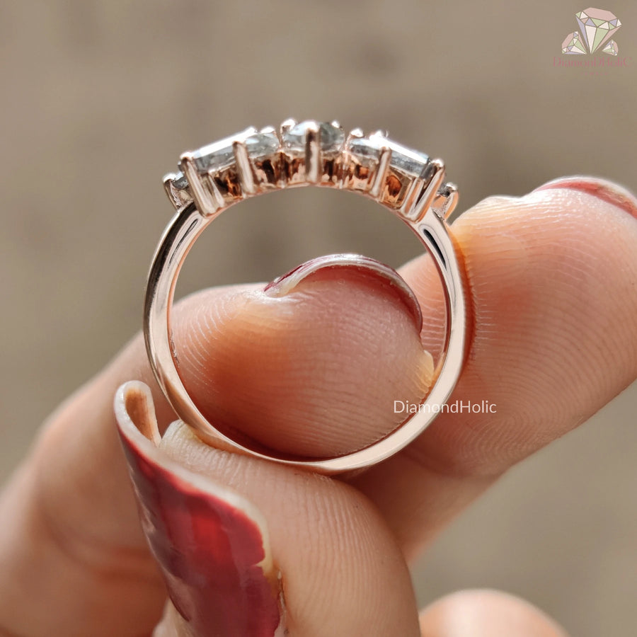 elegant wedding band for her, 