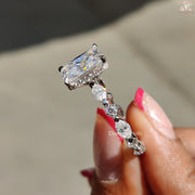 Solitaire Moissanite Ring