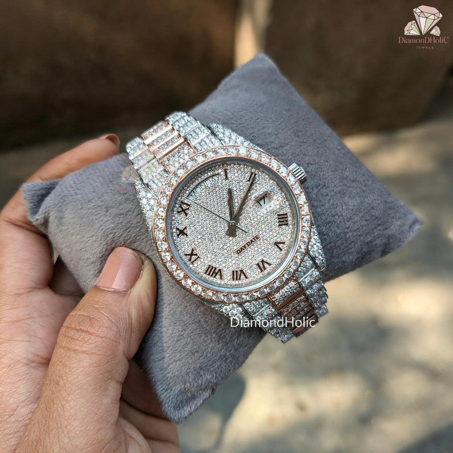 Luxury VVS1 Moissanite Watch
