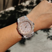 Round Cut Diamond Watch
