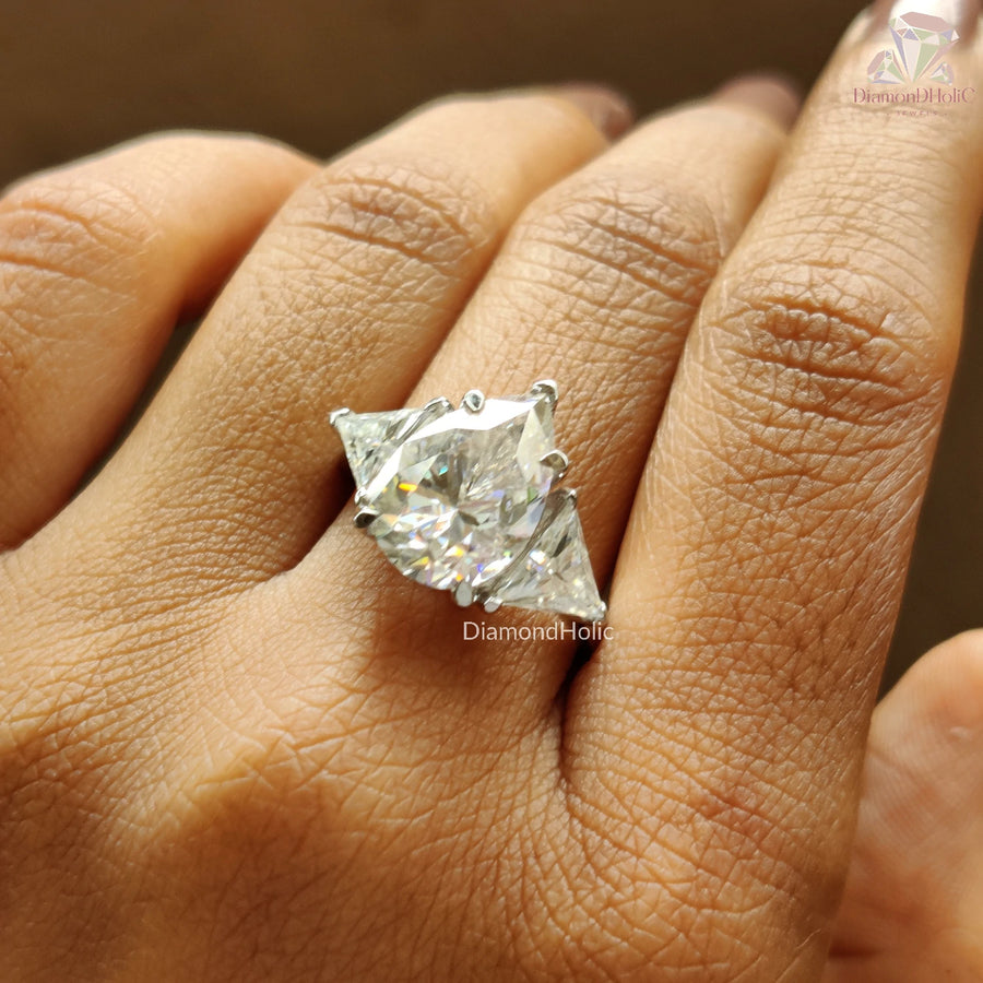 Unique moissanite jewelry
