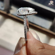 Luxury Diamond Moissanite Ring
