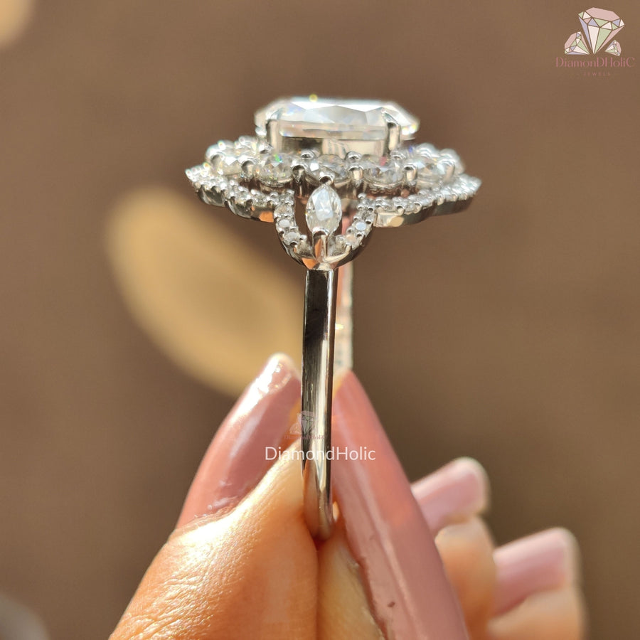 moissanite engagement rings
