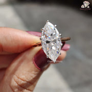 Hidden Halo Engagement Ring
