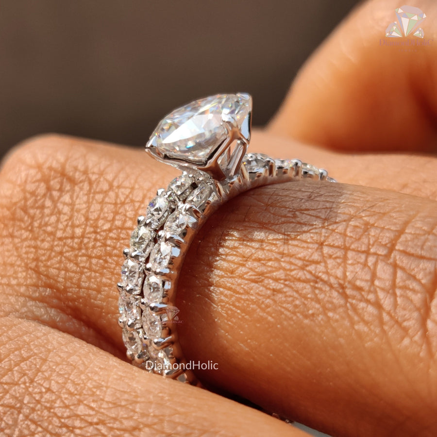 High-Quality Moissanite Engagement Rings
