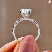 Pear Shape Solitaire Engagement Ring