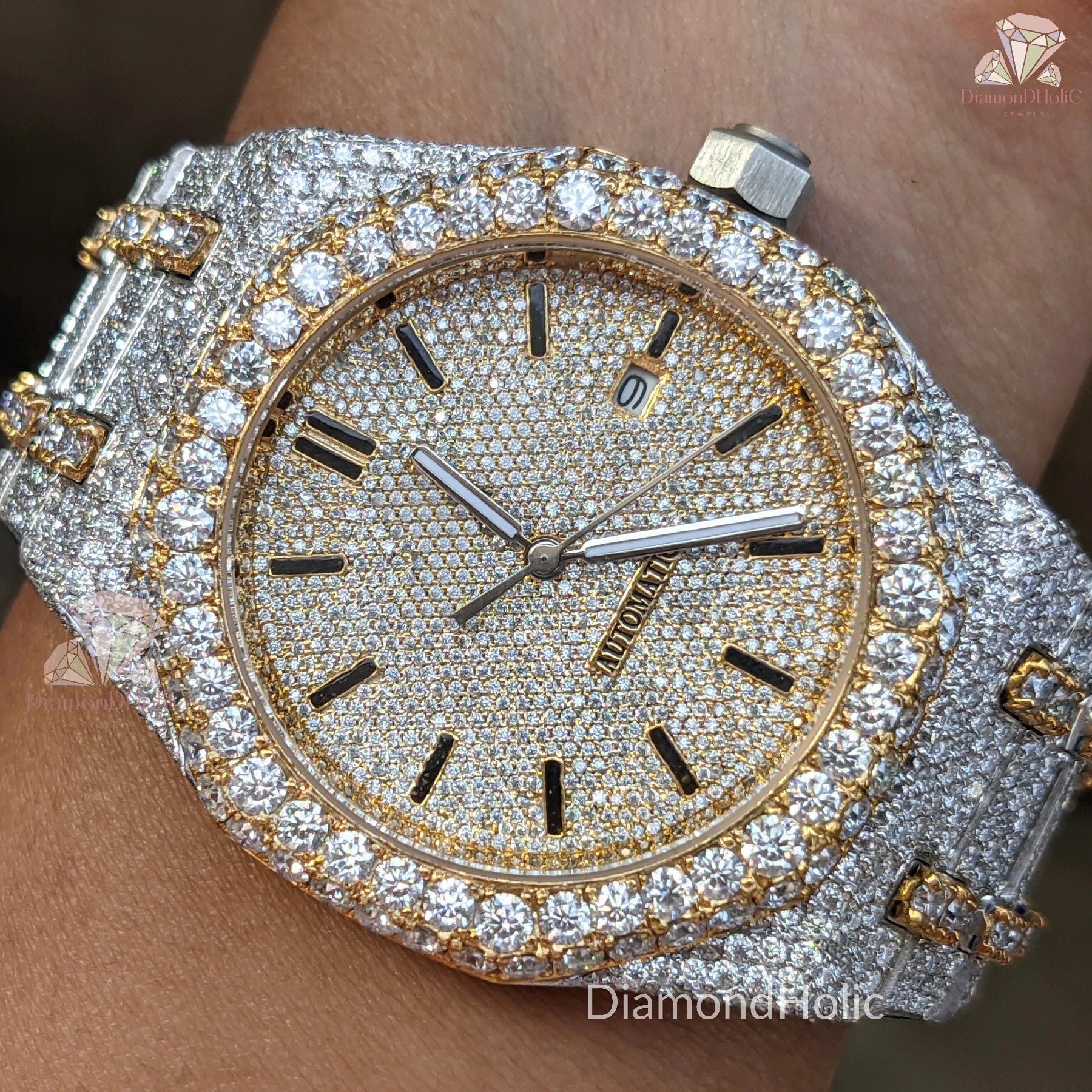 VVS Diamond Fully Iced Out Watch
