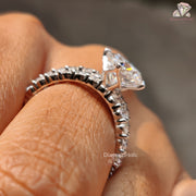 Sparkling Diamond Ring Set for Her
