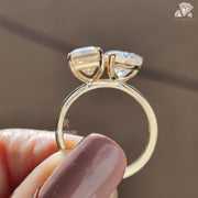 Dual Cut Engagement Ring
