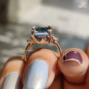 Stunning Three Stone Engagement Ring