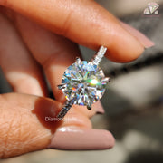 High-Quality Moissanite Ring
