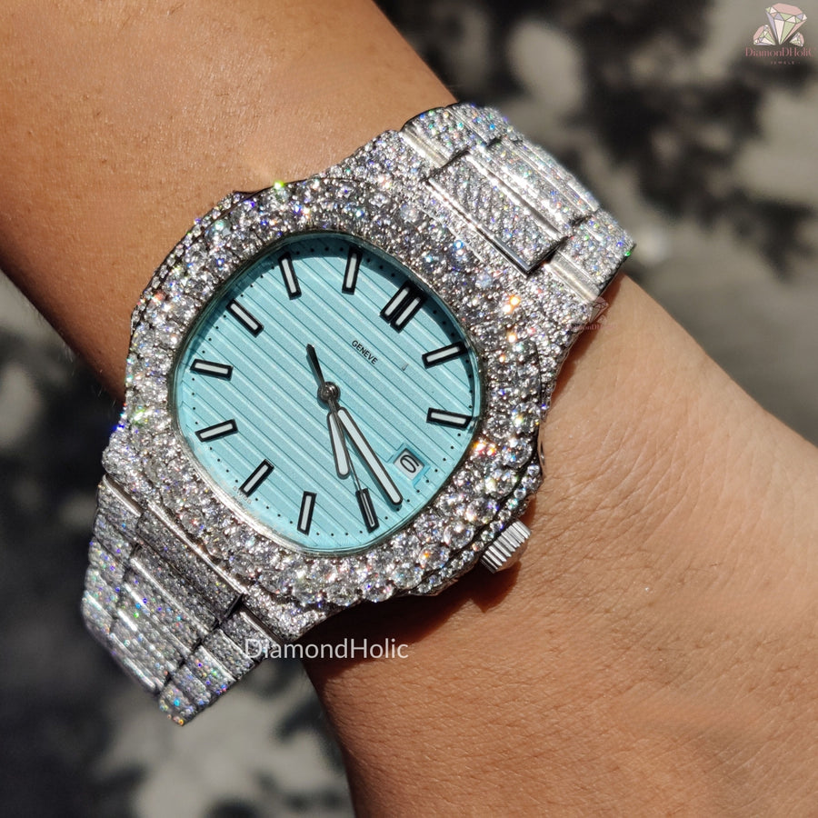 Elegant Moissanite Watch
