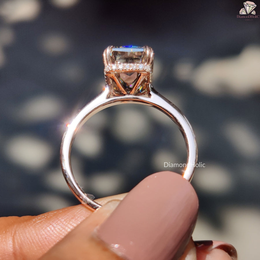 moissanite engagement rings