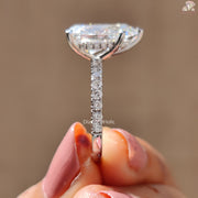 Five Prong Diamond Ring