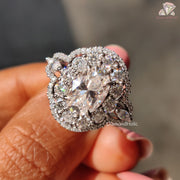 Moissanite Ring