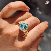 Unique CZ Ring
