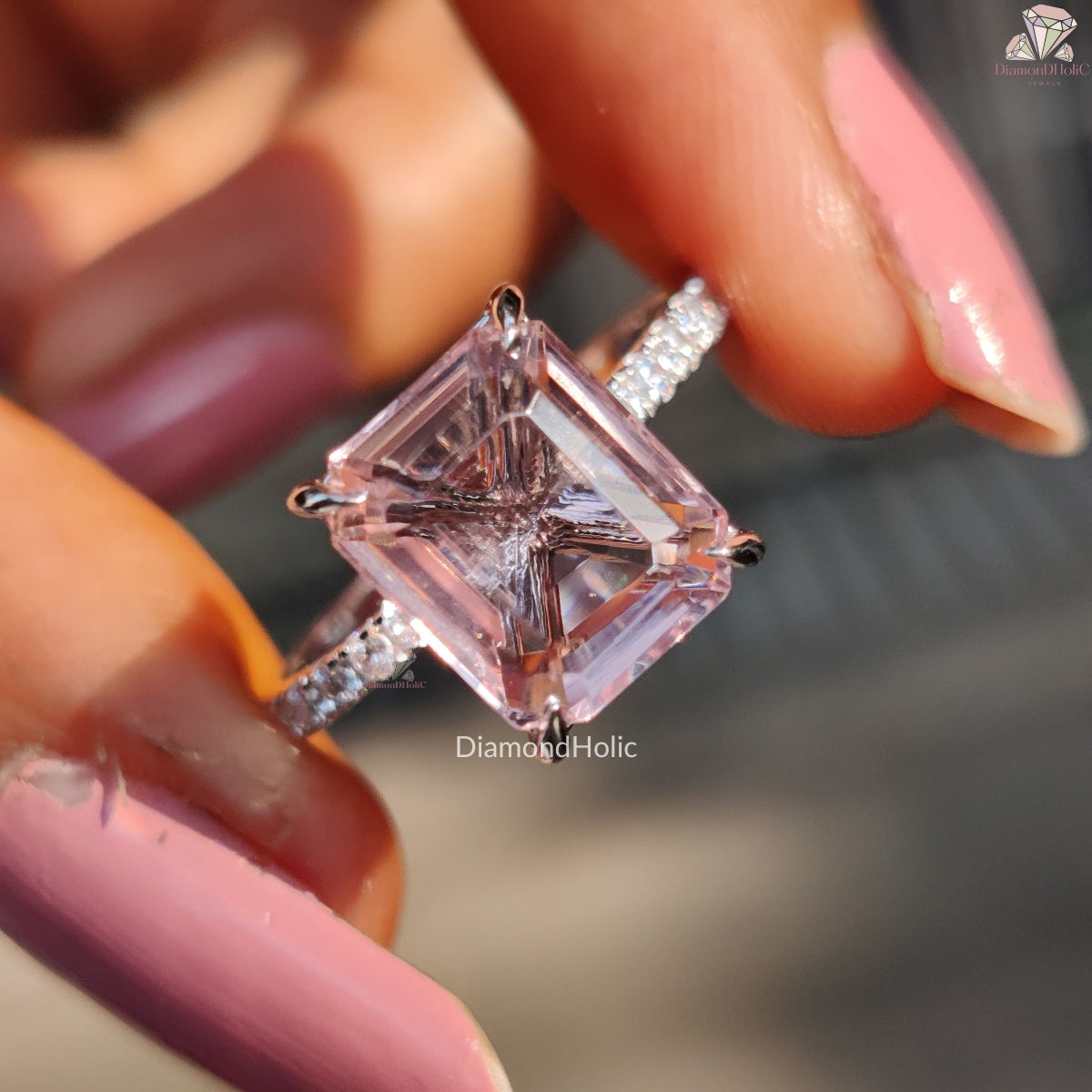 morganite ring