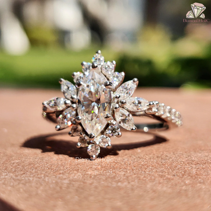 moissanite engagement rings
