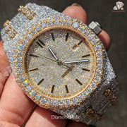 Fully Iced Out Men’s Luxury Watch
