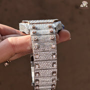 Custom Luxury Men’s Watch with Diamonds
