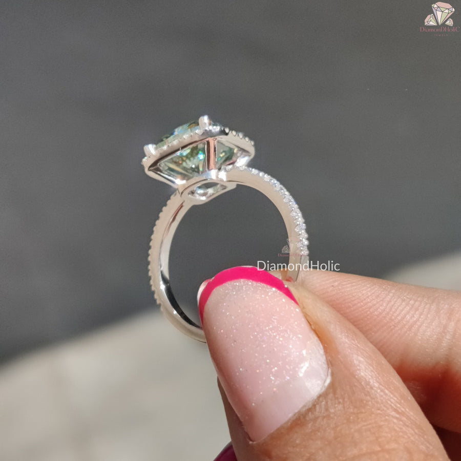 moissanite diamond rings