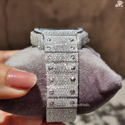 High-Quality Moissanite Timepiece
