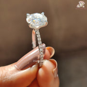 Luxury Moissanite Engagement Jewelry
