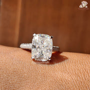 Cushion Cut Diamond Ring