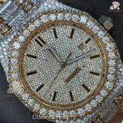 Luxury Iced Out Men’s Timepiece
