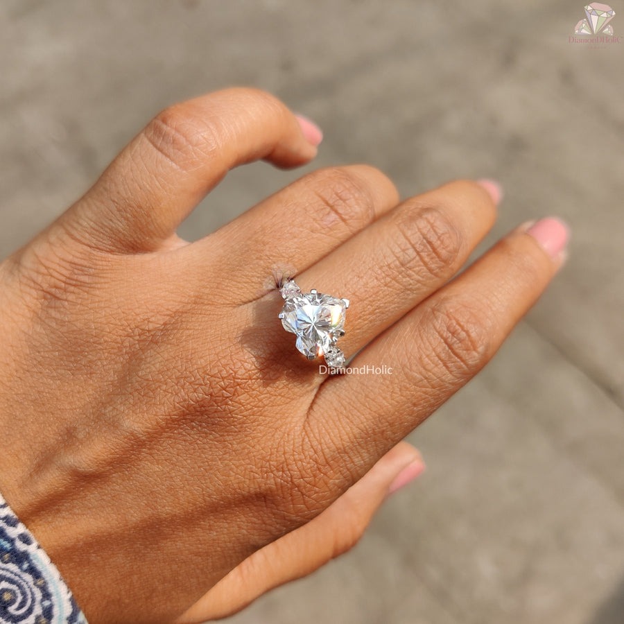 moissanite engagement rings