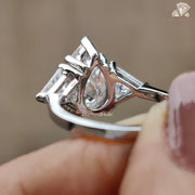 moissanite wedding anniversary