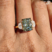 moissanite engagement rings
