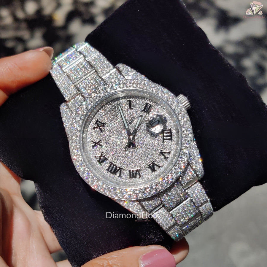 Moissanite Luxury Watch
