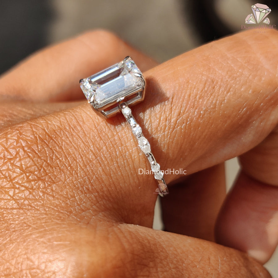 moissanite engagement rings
