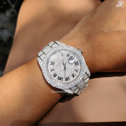 Men's Watch with Lab Grown Diamonds
