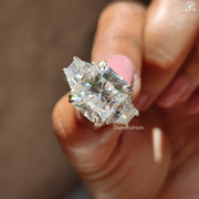 Radiant Cut Moissanite Jewelry