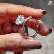 Affordable Moissanite Ring
